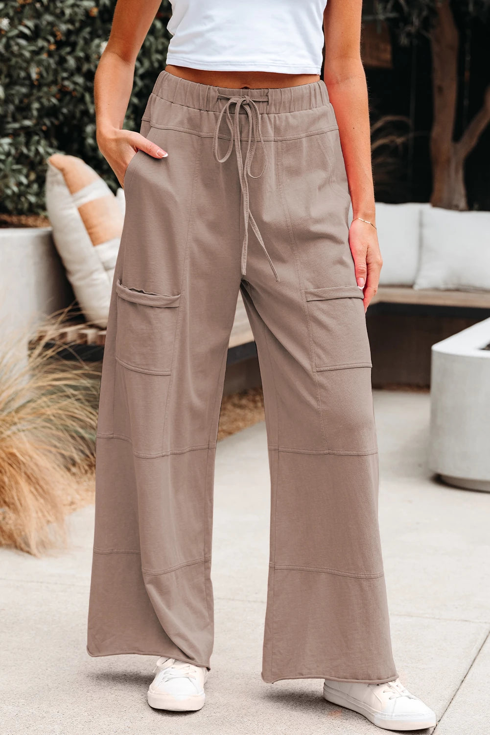 PREORDER - Mineral Wash High Waist Pants - ENDS 2/8