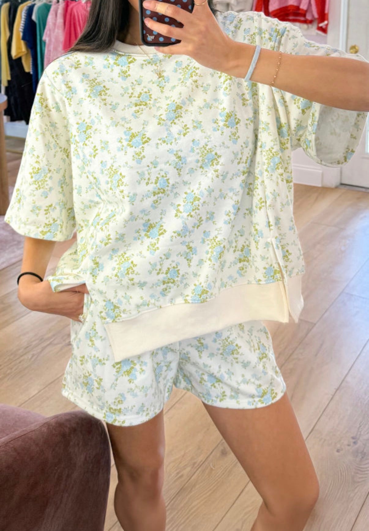 PREORDER - Floral Short Set - ENDS 6/9