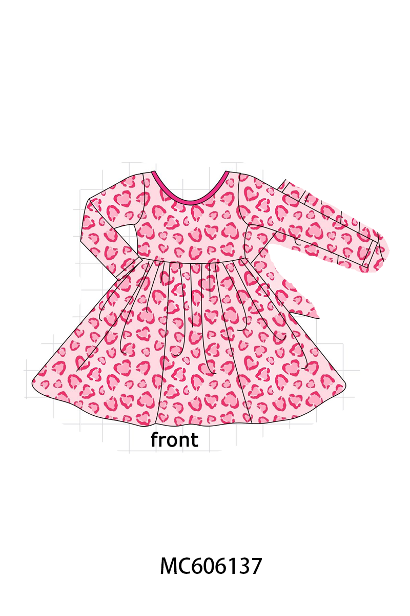 PO95 Pink heart bamboo collection