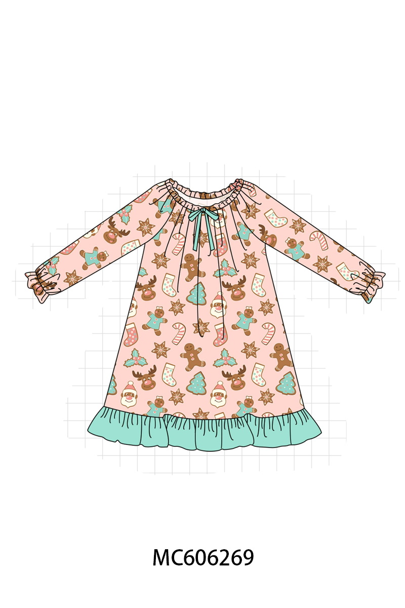 PO95 Pink gingerbread cookie bamboo collection