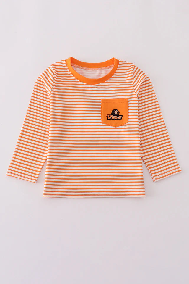 Vols Striped Top