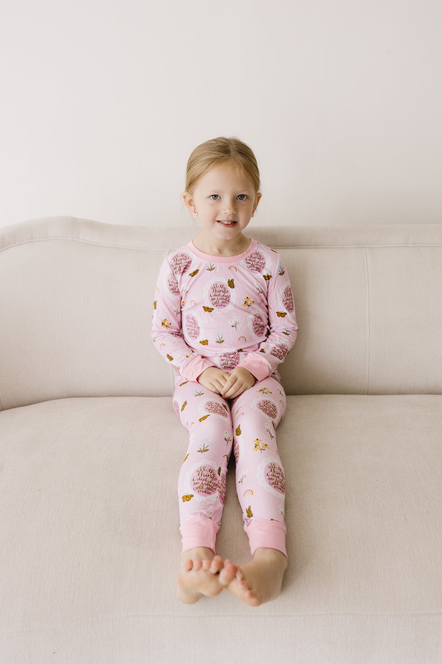 Just So I Could Call You Mine (Pink) Long Sleeve Set