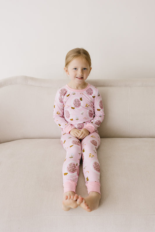 Just So I Could Call You Mine (Pink) Long Sleeve Set