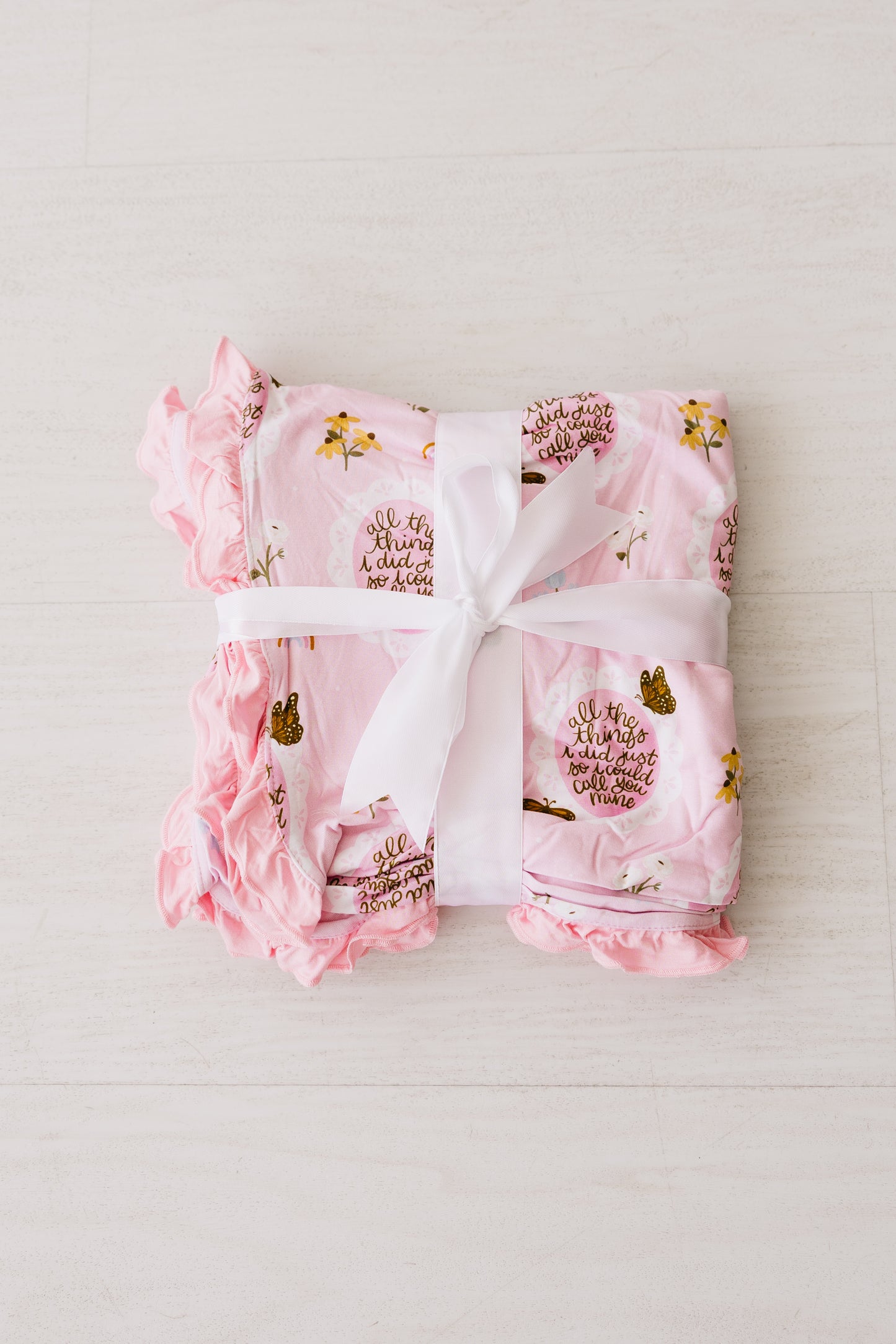 Just So I Could Call You Mine (Pink) Blanket