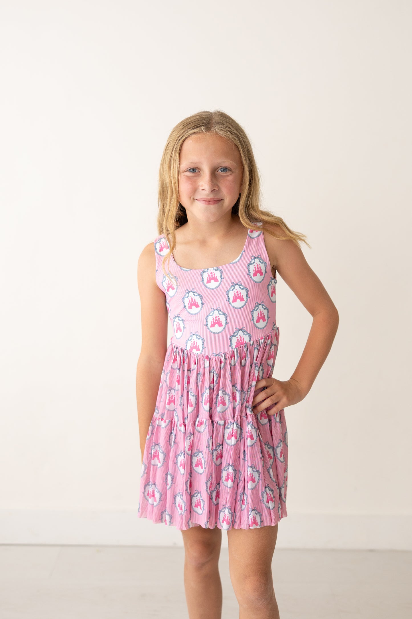Castles Athletic Mesh Dress w/ Shorts