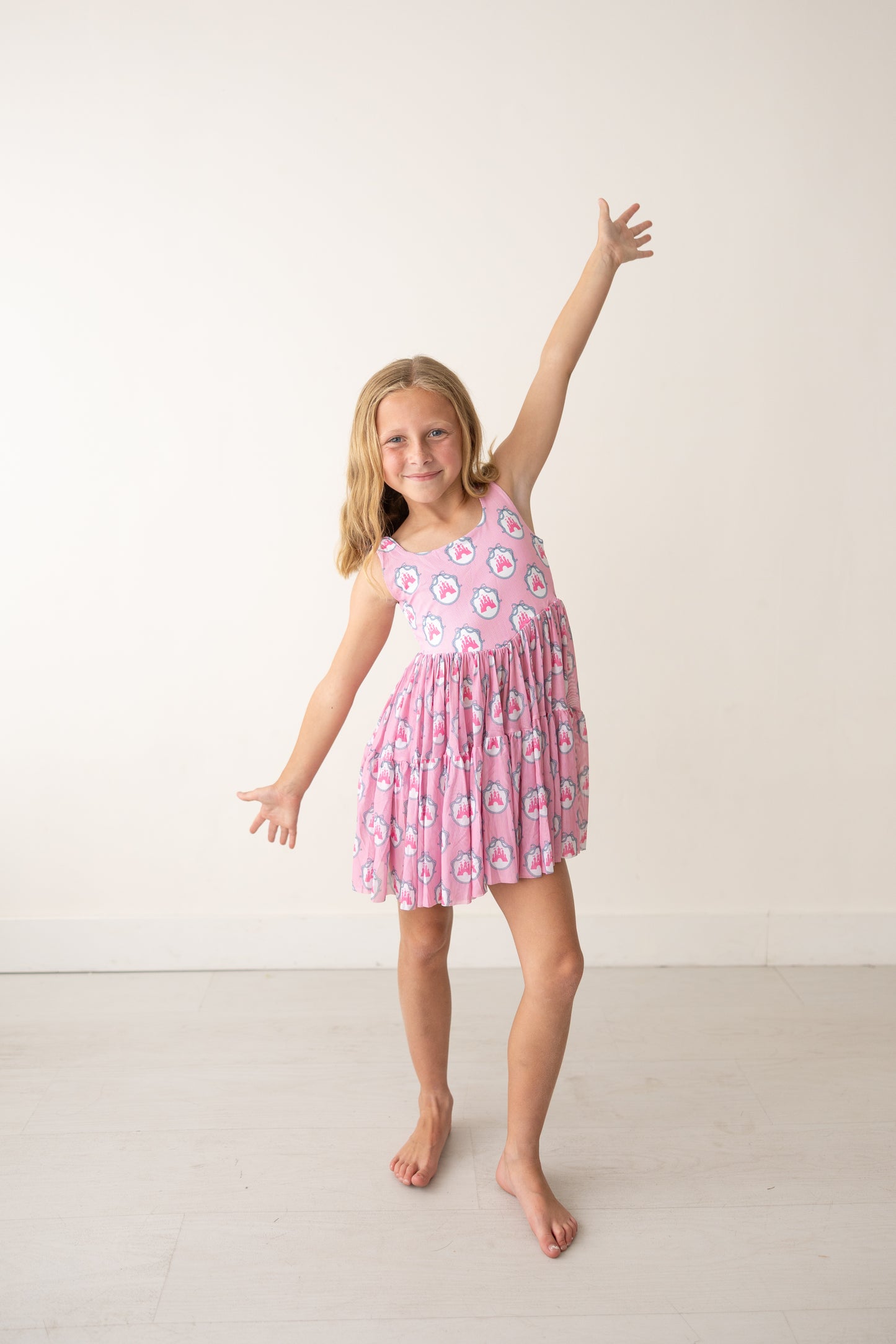 Castles Athletic Mesh Dress w/ Shorts