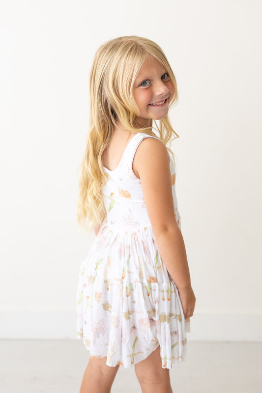 Neverland Athletic Mesh Dress w/ Shorts