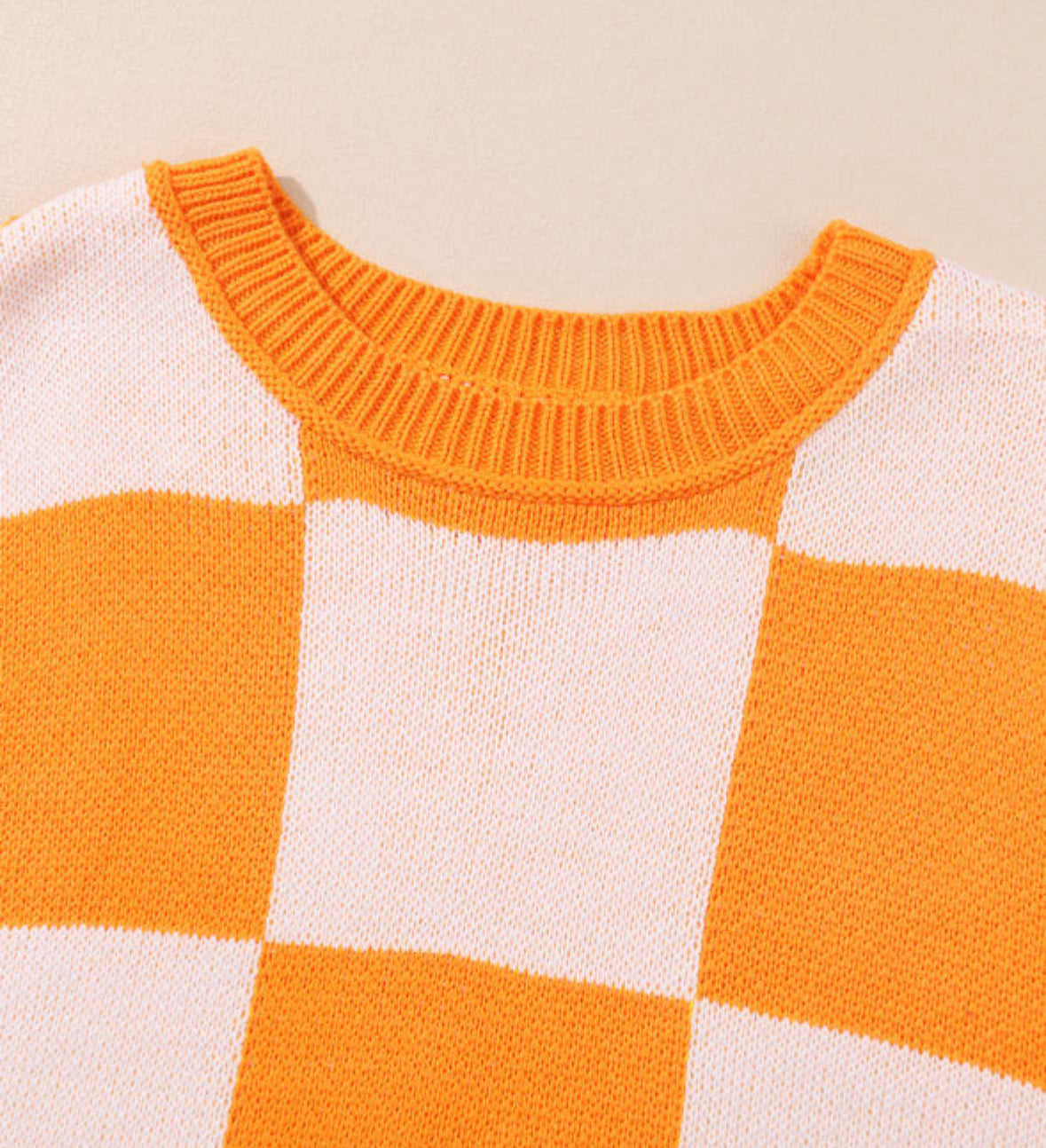 PREORDER - Checker Sweater - ENDS 2/8