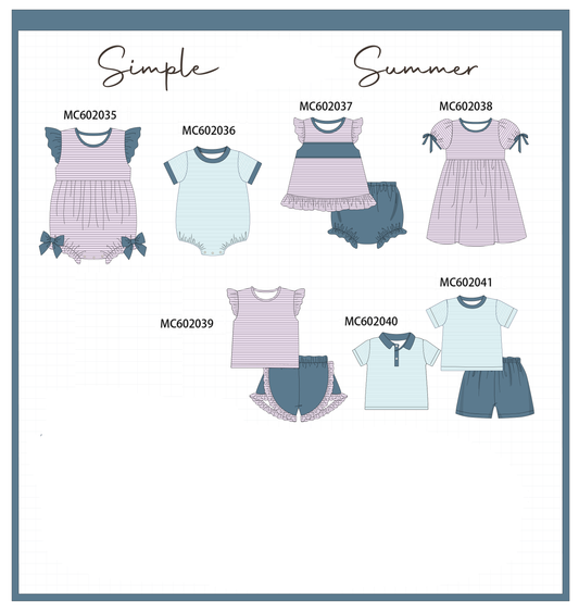 PO81 Blue stripe collection 1