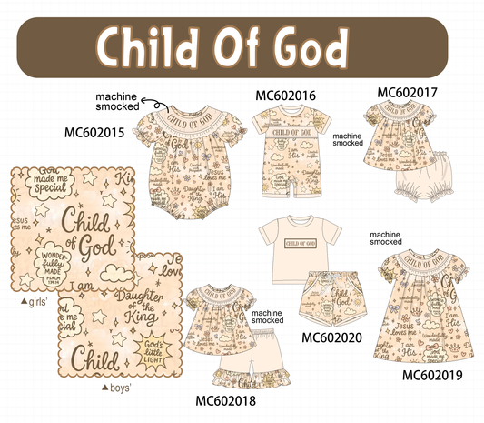 PO81 Child of God smocked collection