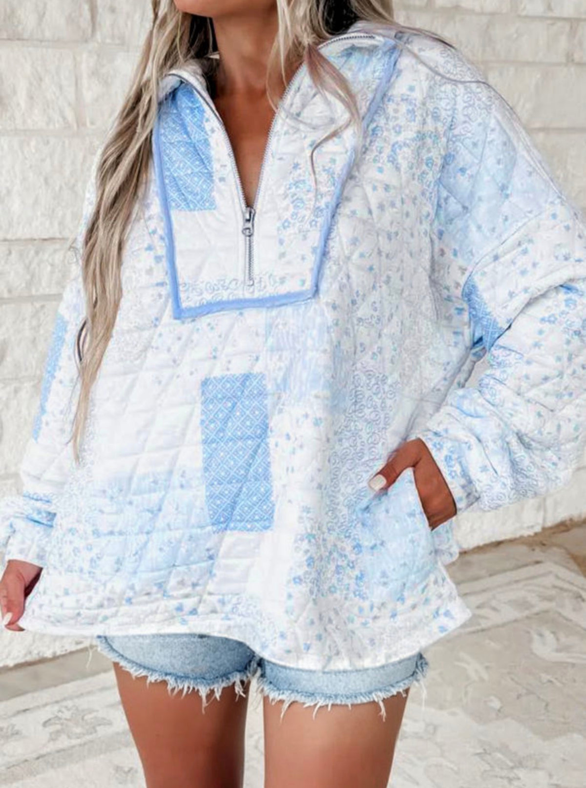 PREORDER - Quilted Pullover - ENDS 9/18