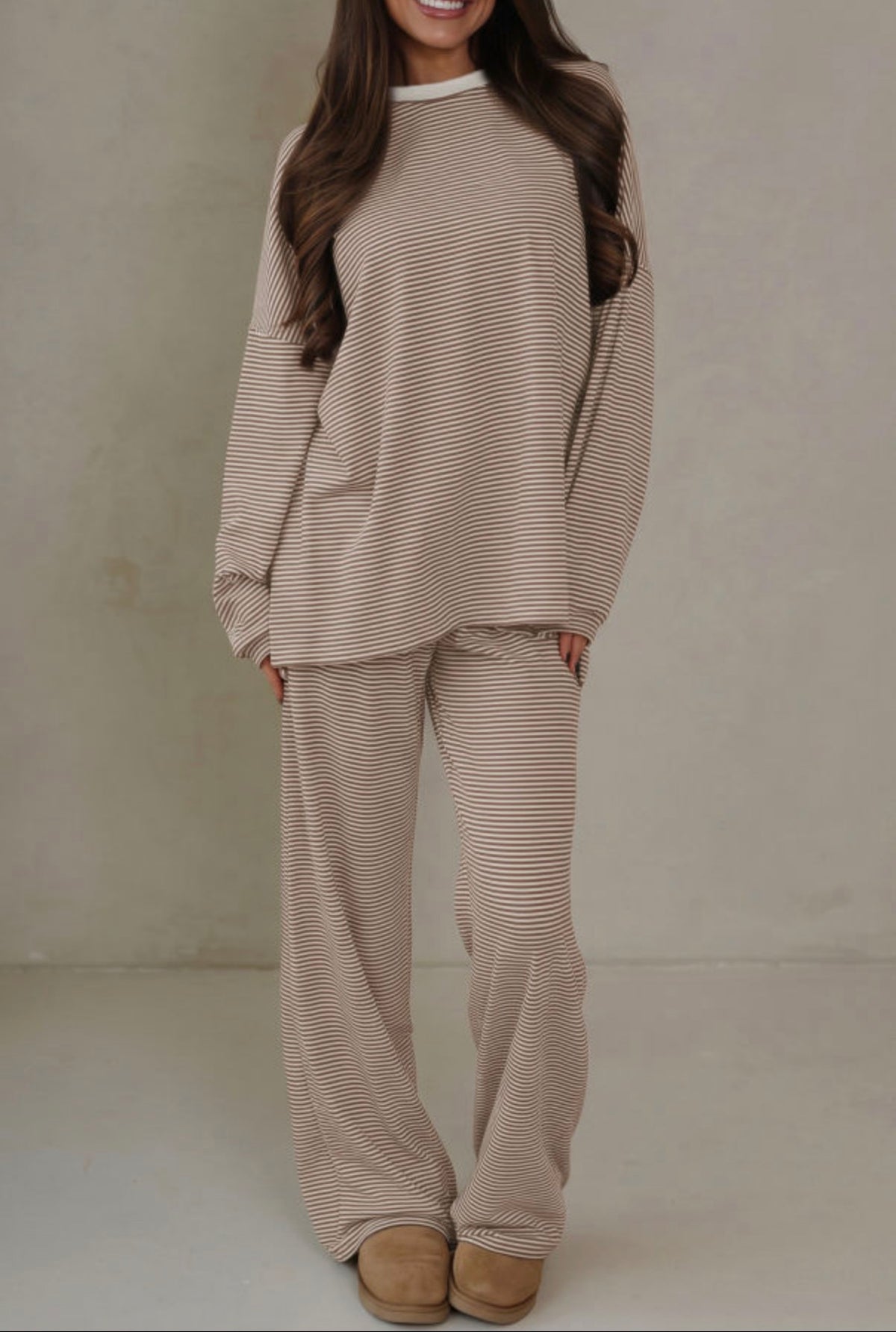 PREORDER - Oversized Striped Pant Set - ENDS 9/18