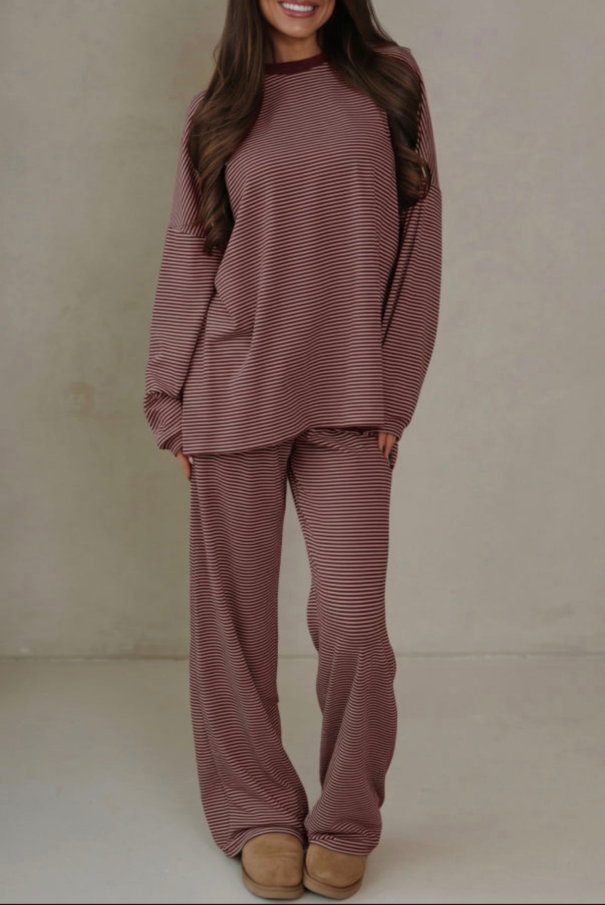PREORDER - Oversized Striped Pant Set - ENDS 9/18