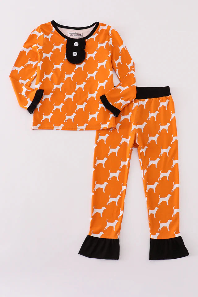 Smokey Ruffle Bamboo Set