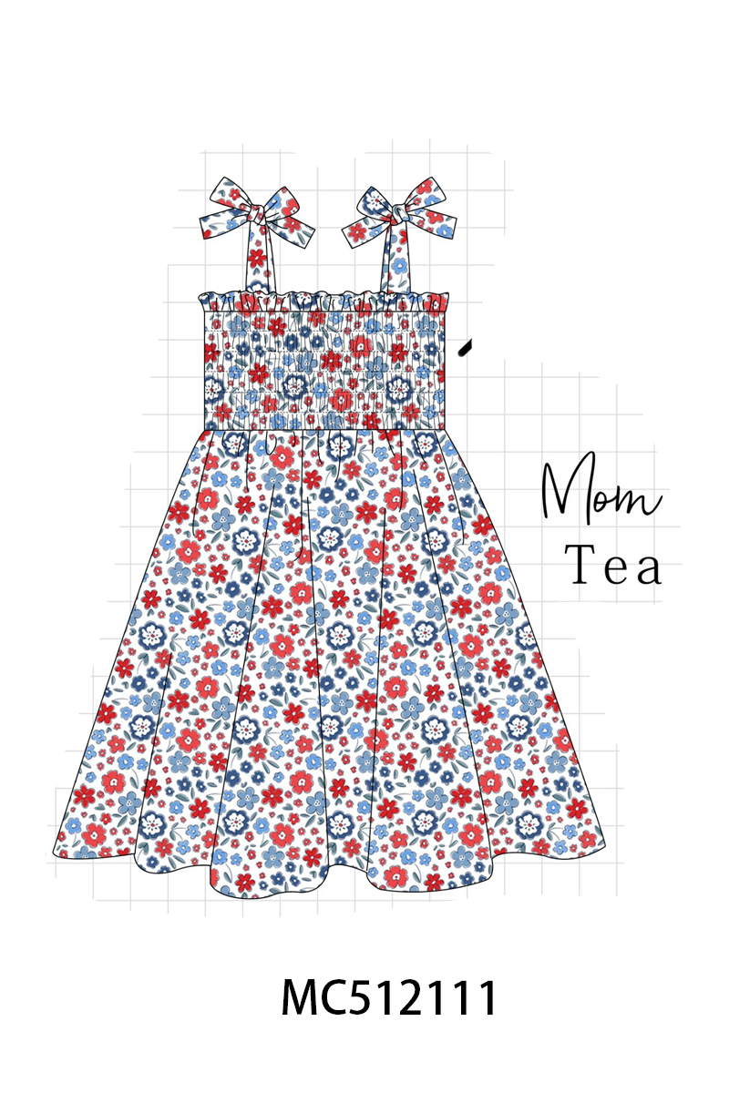 PO76 Blue patriotic America map bow applique collection