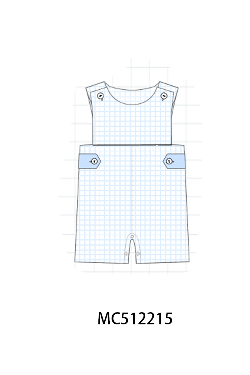 PO76 Blue rose smocked collection