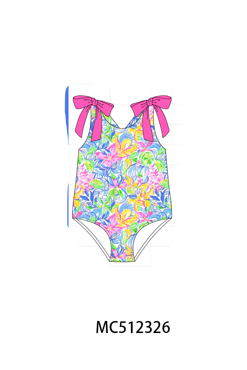 PO76 Pink lily floral print collection