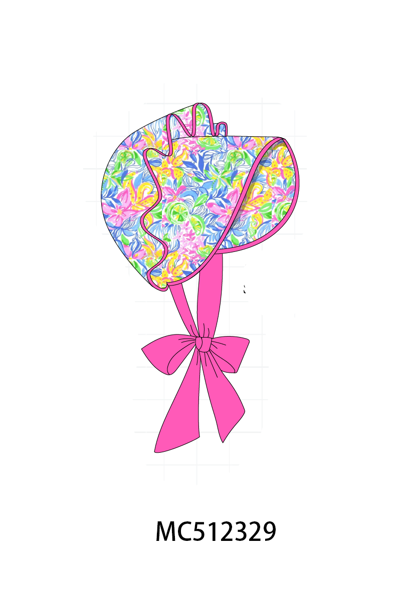 PO76 Pink lily floral print collection