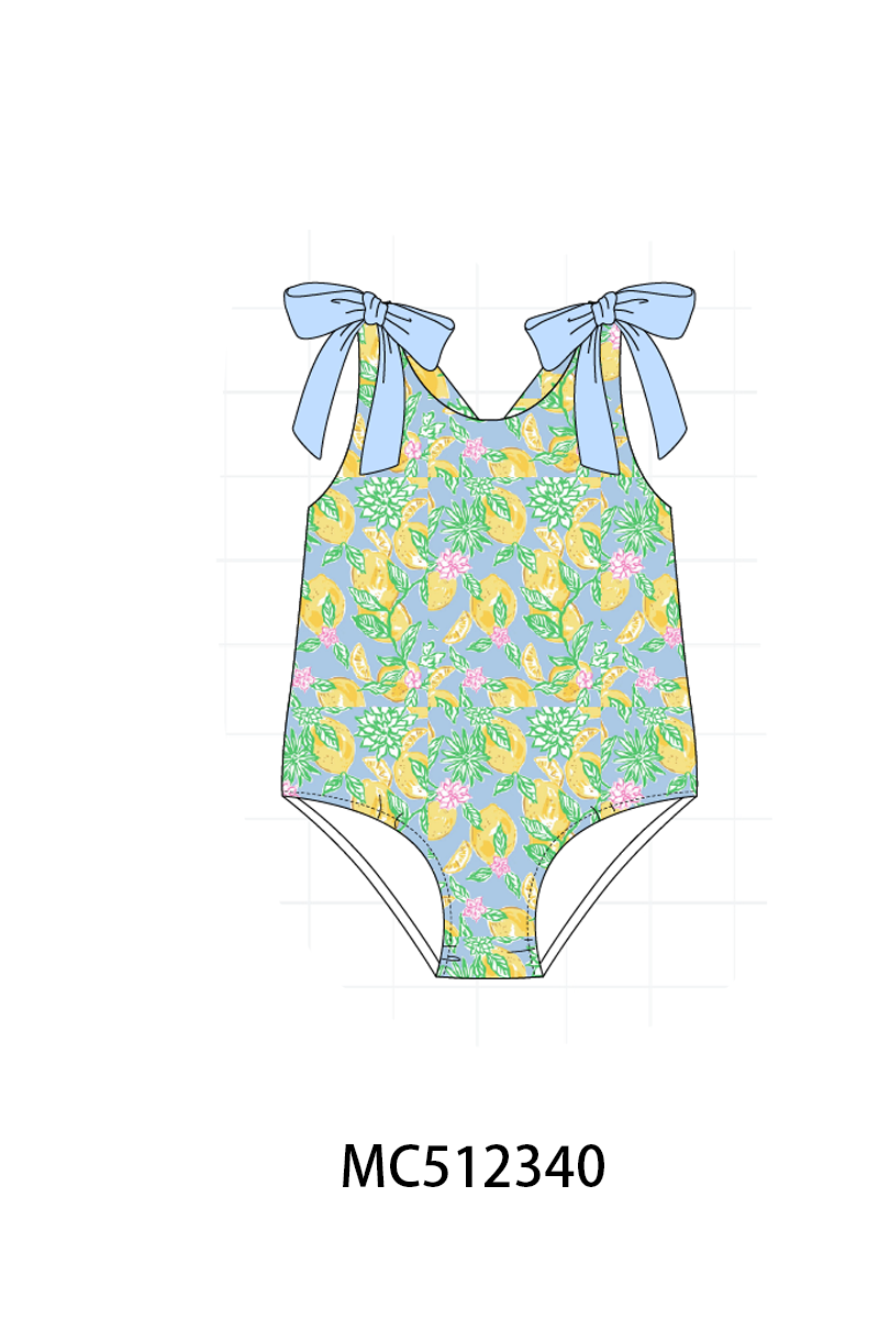 PO76 Green&blue lily lemon collection