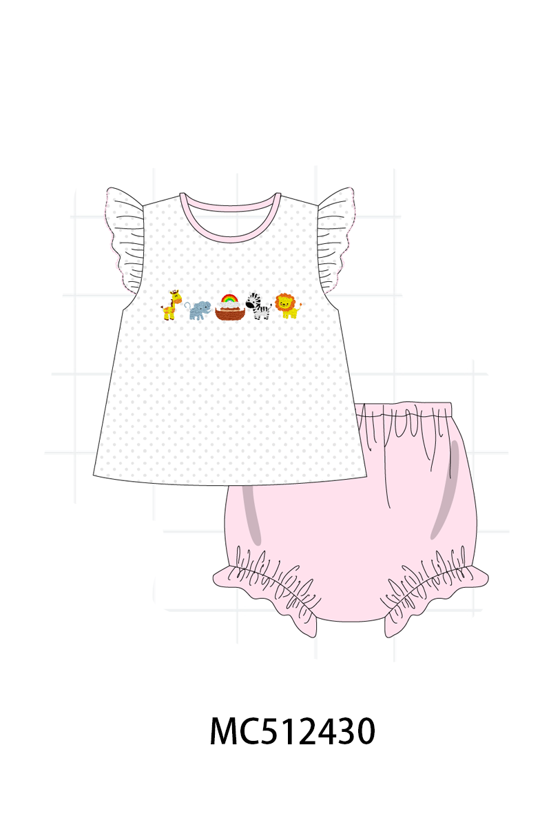 PO76 Noah's Ark french knot collection