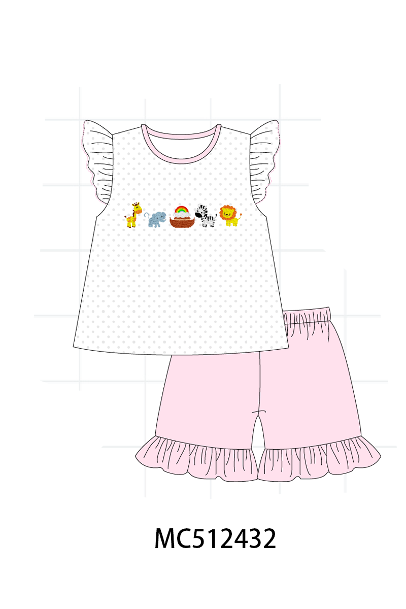 PO76 Noah's Ark french knot collection