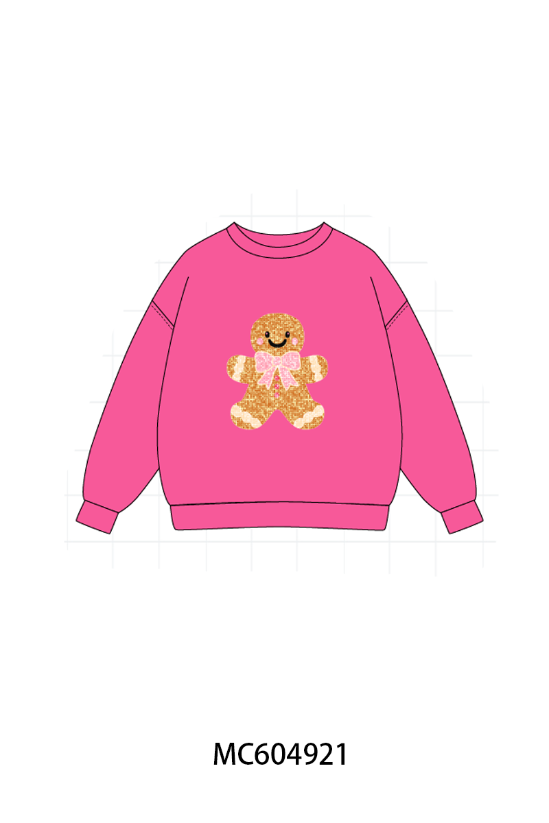 (ETA EARLY OCT) PO90 Christmas gingerbread sequin mom&me collection