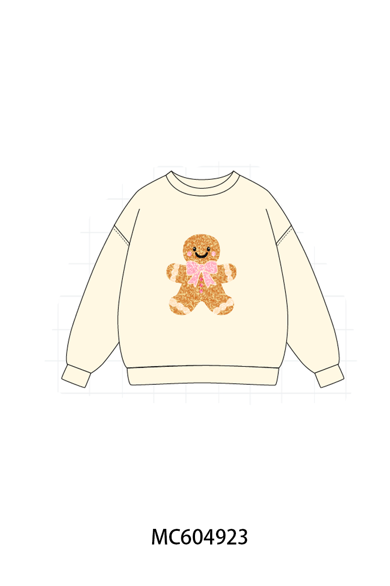 (ETA EARLY OCT) PO90 Christmas gingerbread sequin mom&me collection