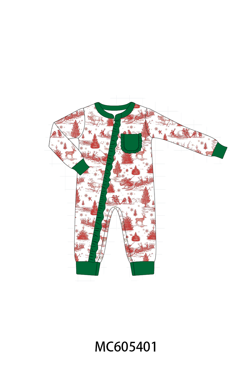 PO93 Classic Christmas Toile print collection