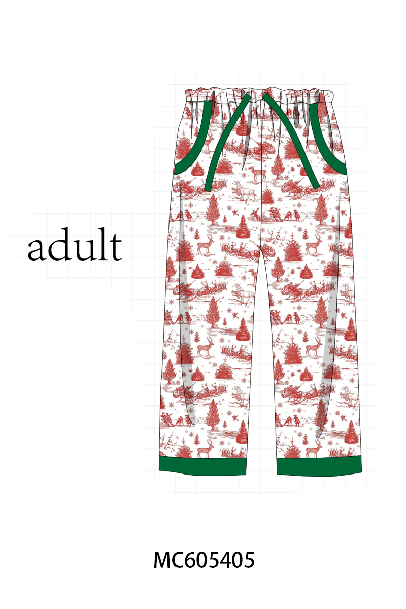 PO93 Classic Christmas Toile print collection