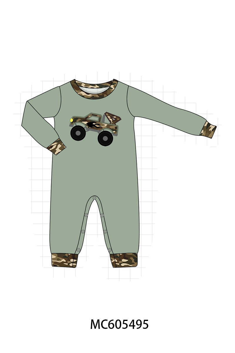 PO93 Gren leopard truck applique collection