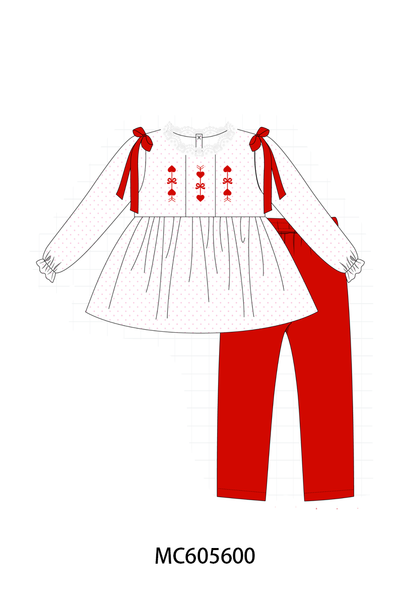 PO95 Red valentine's day heart dot collection