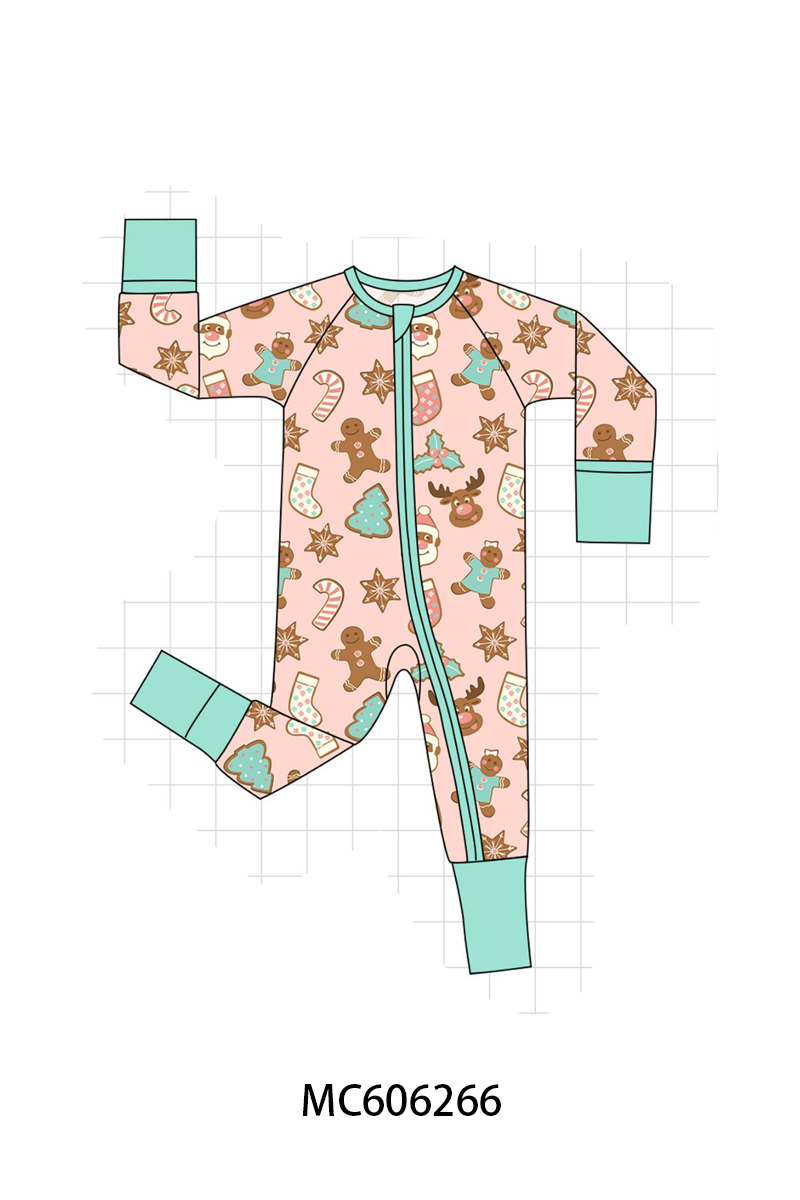 PO95 Pink gingerbread cookie bamboo collection