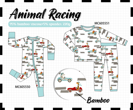 PO93 Mint animal racing bamboo collection